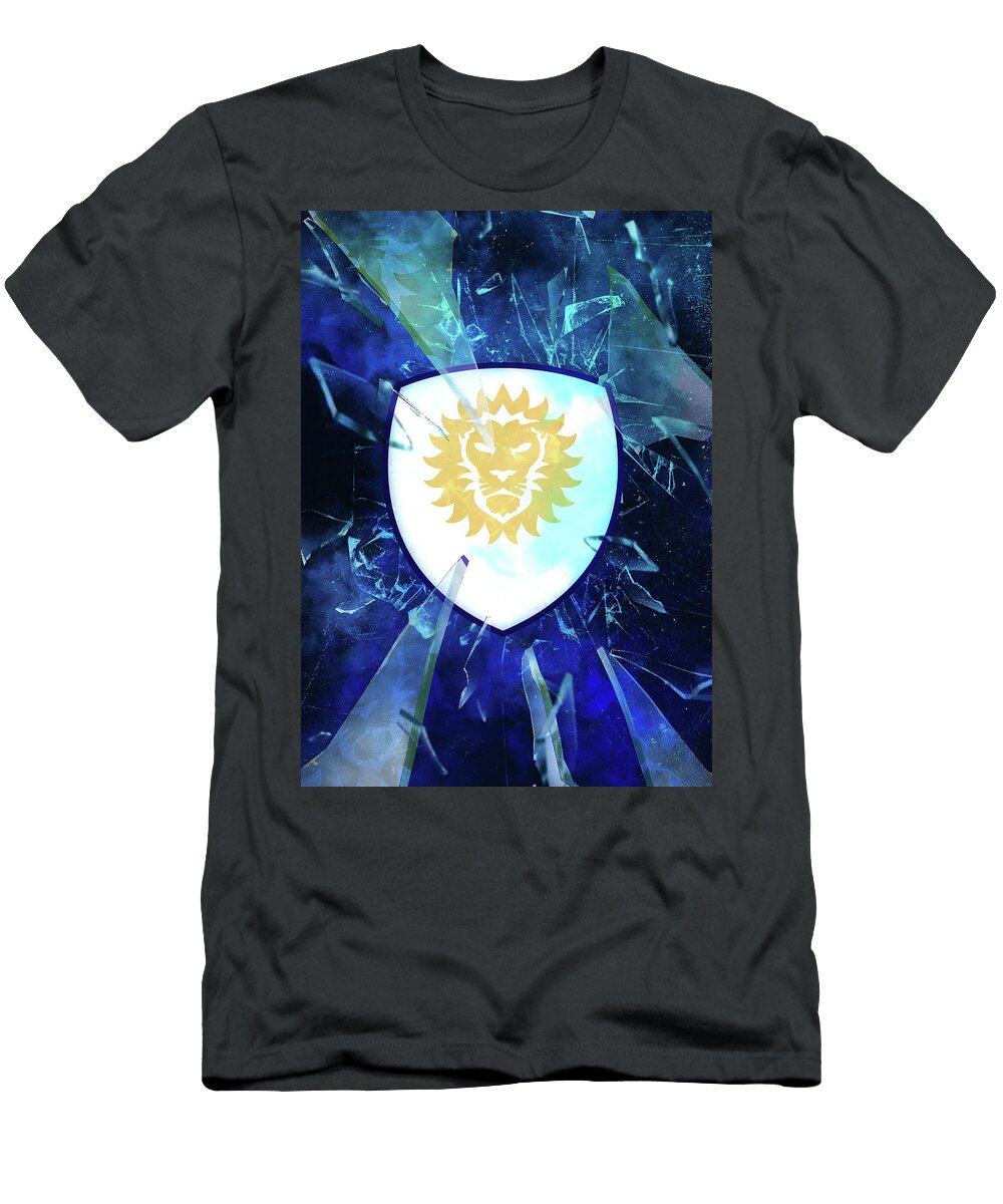 Major League Soccer Broken Orlando City Leith Huber T-Shirt