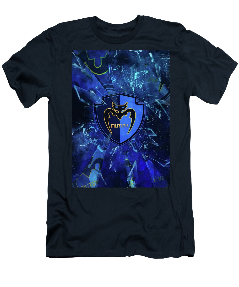 Major League Soccer Broken Tampa Bay Mutiny X Leith Huber T-Shirt