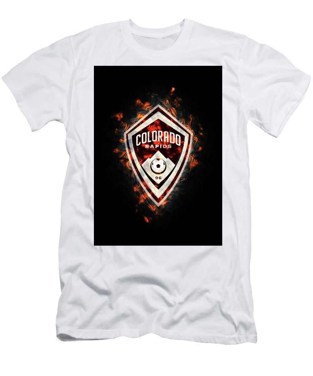 Major League Soccer Fury Colorado Rapids Leith Huber T-Shirt