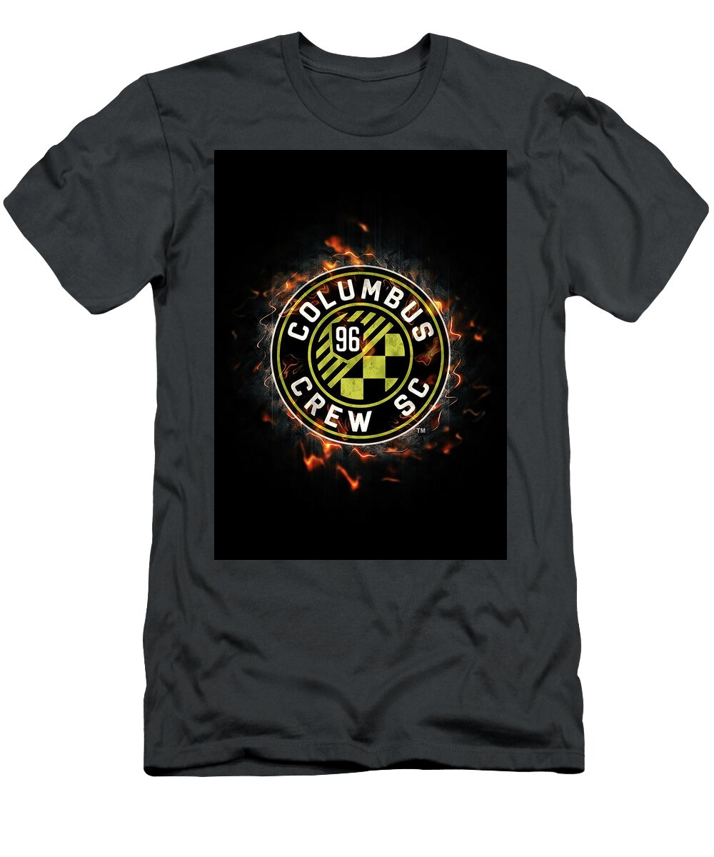 Major League Soccer Fury Columbus Crew Sc Leith Huber T-Shirt