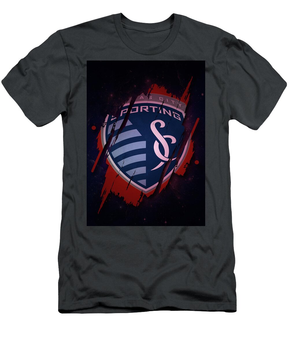 Major League Soccer Red Sporting Kansas City Leith Huber T-Shirt