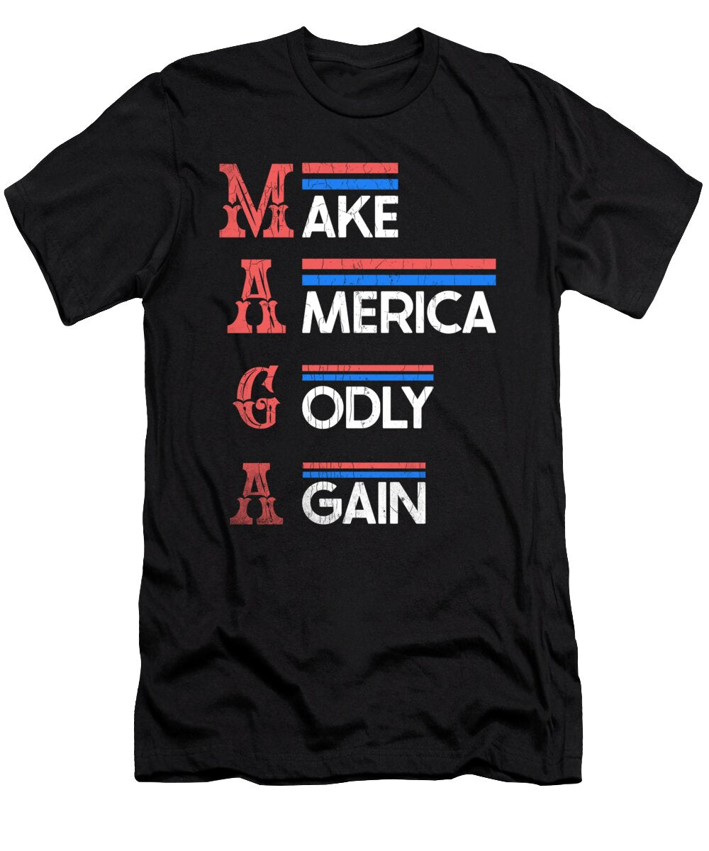 Make America Godly Again Vintage Me T-Shirt