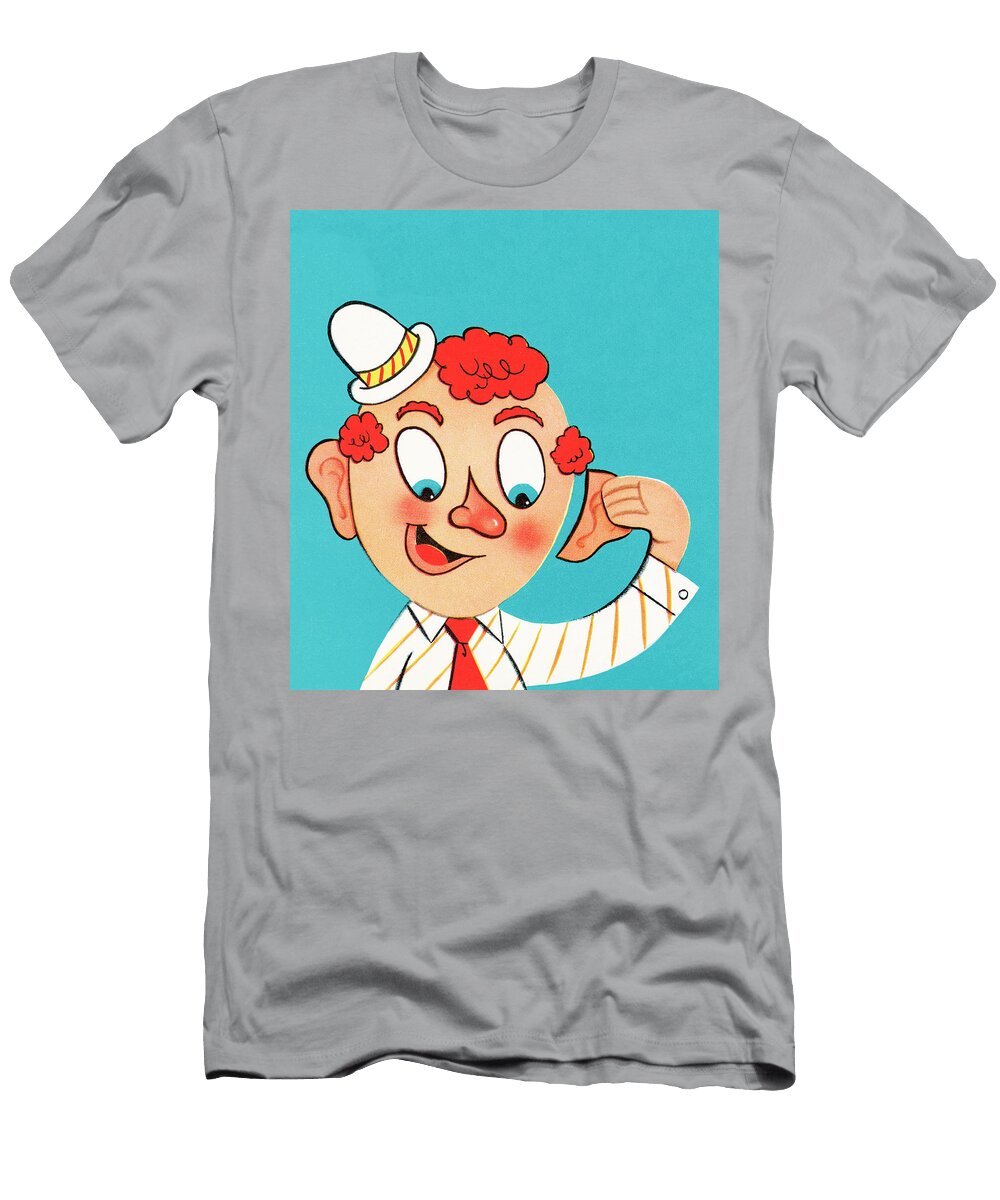 Man Removes His Ear Csa Images T-Shirt