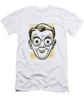 Man with Huge Crazy Eyes Csa Images T-Shirt