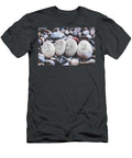 Managing Emotions Emoji Faces on Stones Sad Happy Surprised Worried and Angry Feelings Draw Luca Lorenzelli T-Shirt