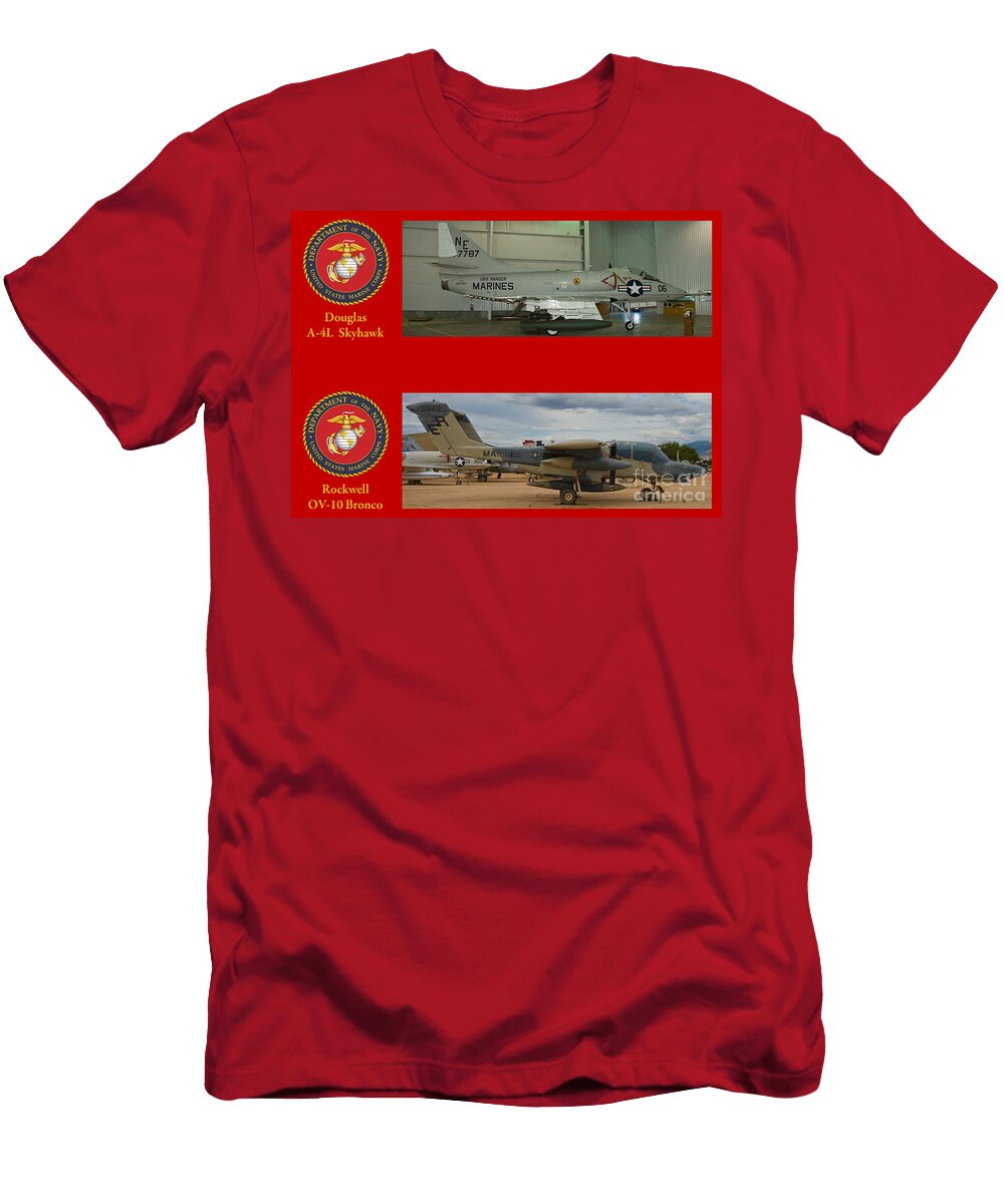 Marine Vietnam Close Air Support Tim Mulina T-Shirt