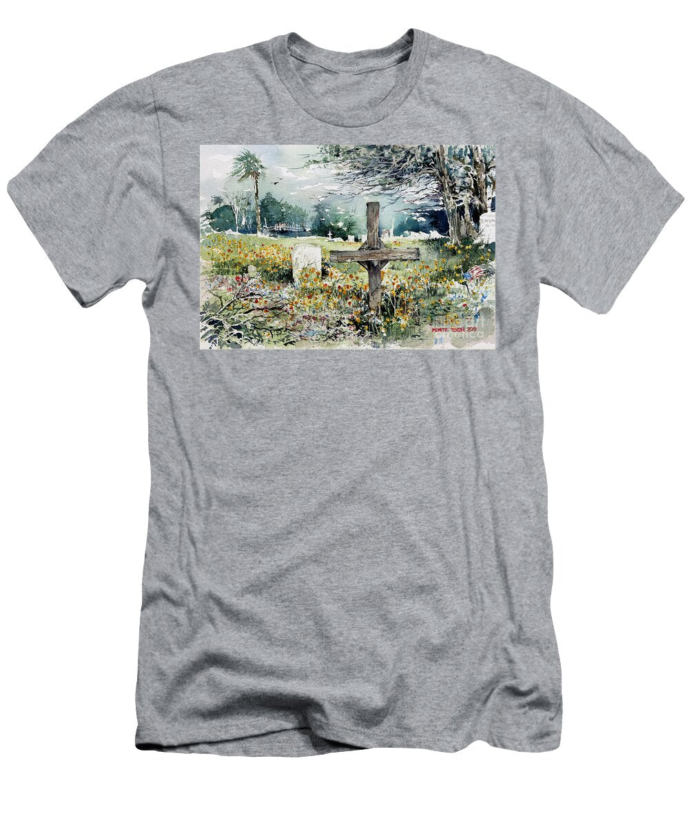 Markers and Flowers in Rockport Monte Toon T-Shirt