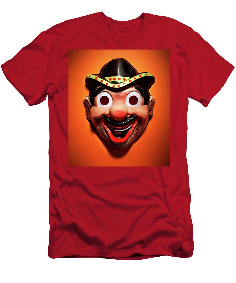 Mask of a Happy Man Csa Images T-Shirt