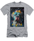 Mastiff Dog Enjoying a Bubbly Bath Adrien Efren T-Shirt
