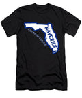 Maverick a Floridian Original with Outline of Florida Chomper Designs T-Shirt