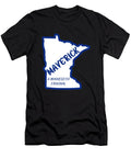 Maverick a Minnesota Original with Outline of Minnesota Chomper Designs T-Shirt
