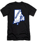 Maverick a Rhode Island Original with Outline of Rhode Island Chomper Designs T-Shirt