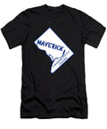 Maverick a Washington DC Original with Outline of Washington DC Chomper Designs T-Shirt