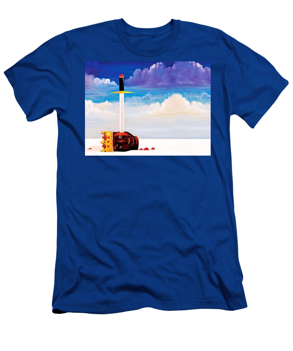 Mbdtf Illustration Kepala Pedang Tiffany Patterson T-Shirt