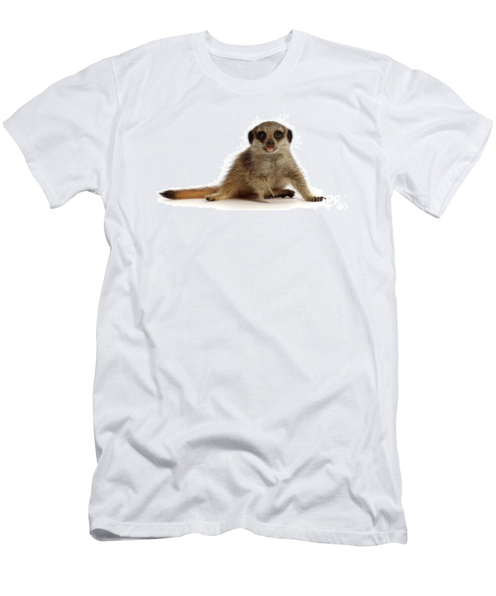 Meerkat Bad Manners Warren Photographic T-Shirt