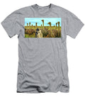 Meerkats Lost in Ostrich Land Shelli Fitzpatrick T-Shirt