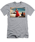 Men Looking At Woman Gabriel Cusmir T-Shirt