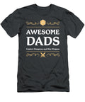 Mens Awesome Dads Explore Dungeons D20 Tabletop Rpg Father Gamer Amang Maidi T-Shirt
