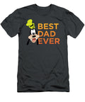 Mens Disney Mickey and Friends Fathers Day Goofy Best Dad Ever Yazanj Una T-Shirt