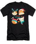 Merry Cat Christmas Kitten Xmas New Year Cat Owner Gift Thomas Larch T-Shirt