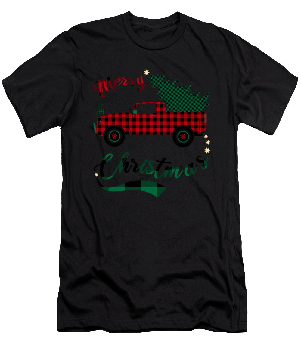 Merry Christmas Jeep Tree Tinh Tran Le Thanh T-Shirt