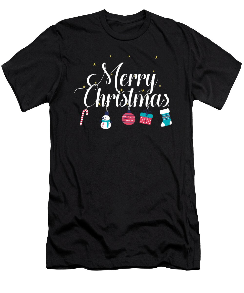 Merry Christmas Winter Holiday New Year Xmas Gift Thomas Larch T-Shirt