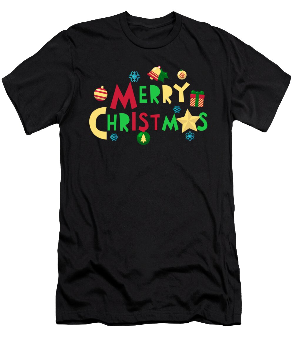 Merry Christmas Xmas New Year Advent Winter Holiday Gift Thomas Larch T-Shirt