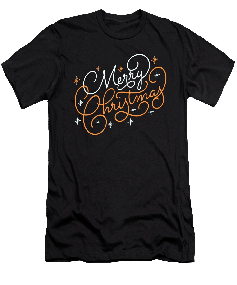 Merry Christmas Xmas New Year Winter Holiday Advent Gift Thomas Larch T-Shirt
