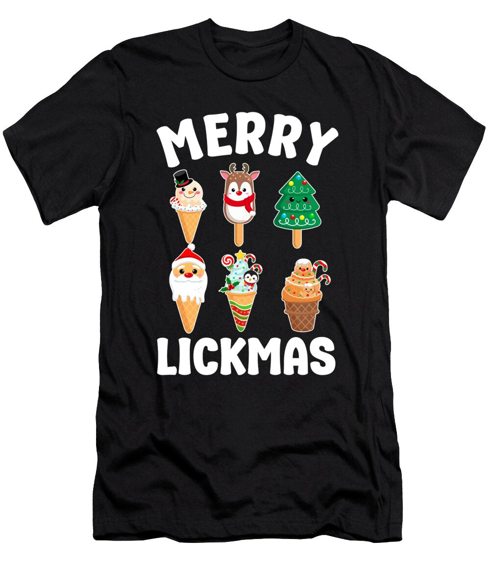 Merry Lickmas Ice Cream Me T-Shirt