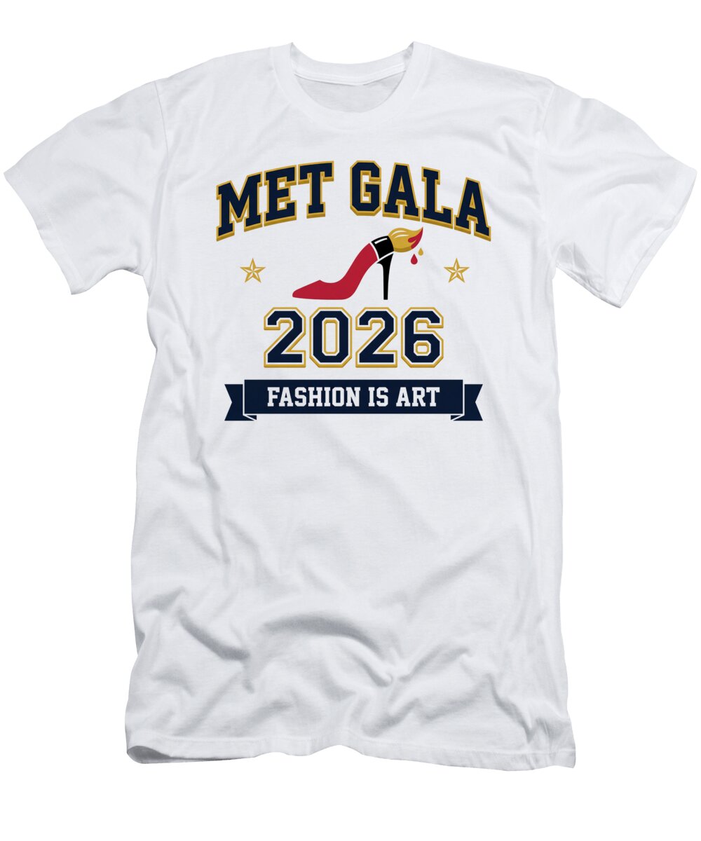 Met Gala 2026 Fashion Is Art Viral Guy T-Shirt