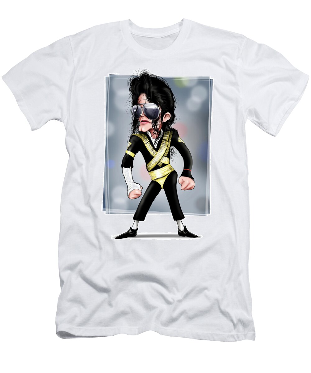 Michael Jackson Toon Hani Alhed T-Shirt