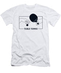 Michelangelo Creation of Adam Table Tennis Paddles Ping Pong Graphics Lab T-Shirt