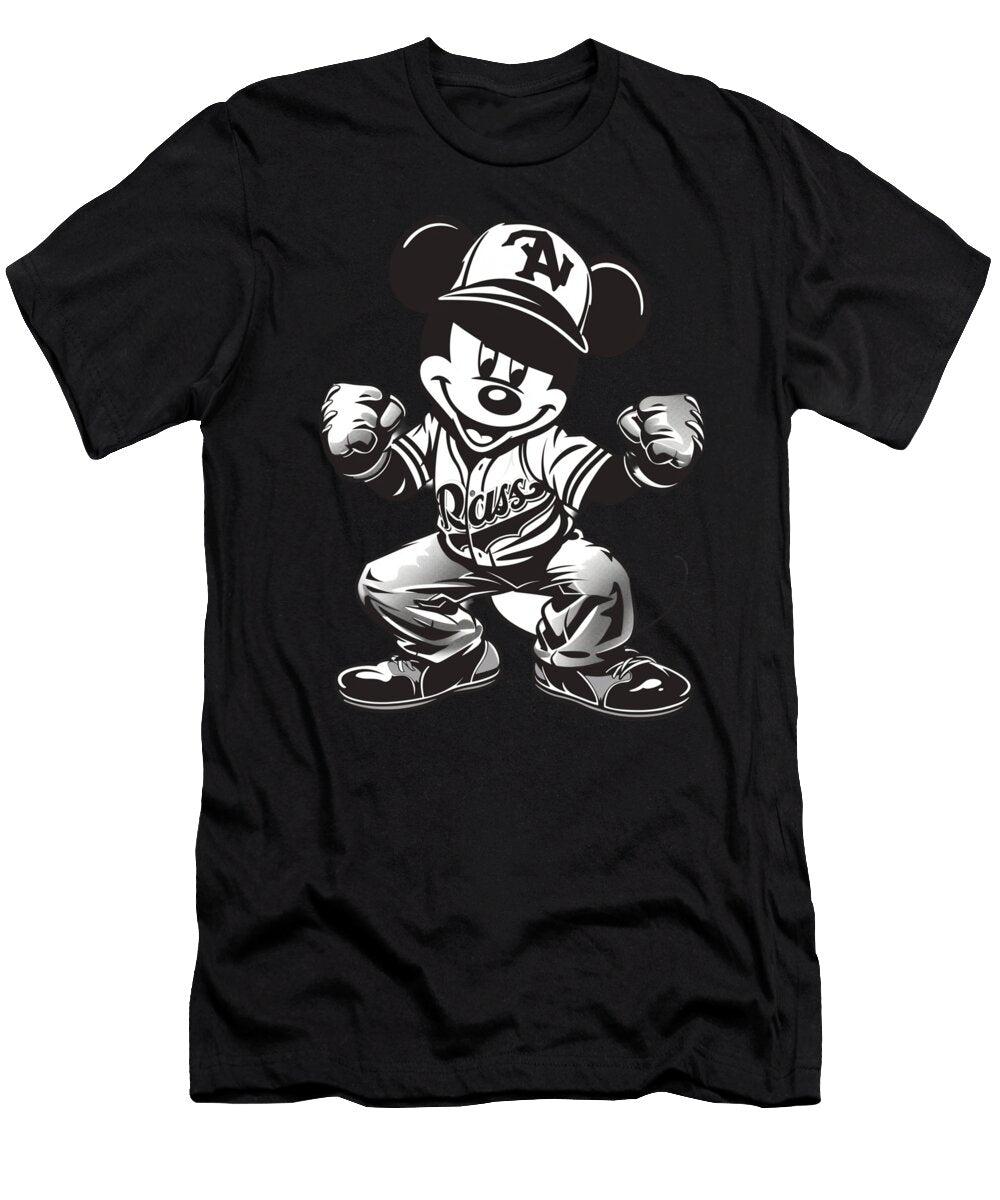 Mickey Mouse Vs Arizona Diamondbacks Ballgame Cecils Willis T-Shirt