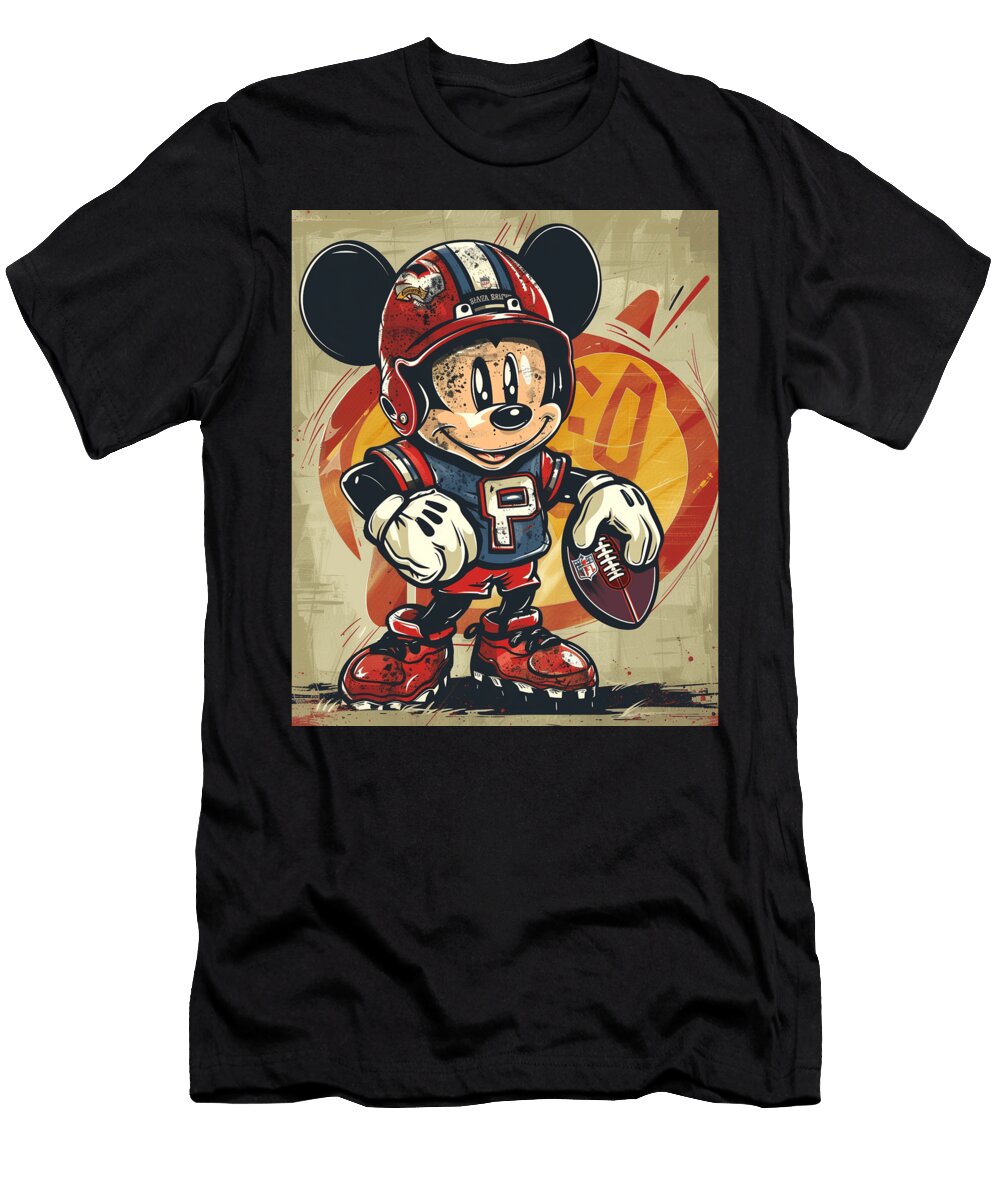 Mickey Mouse Vs Arizona Diamondbacks Chase Cecils Willis T-Shirt