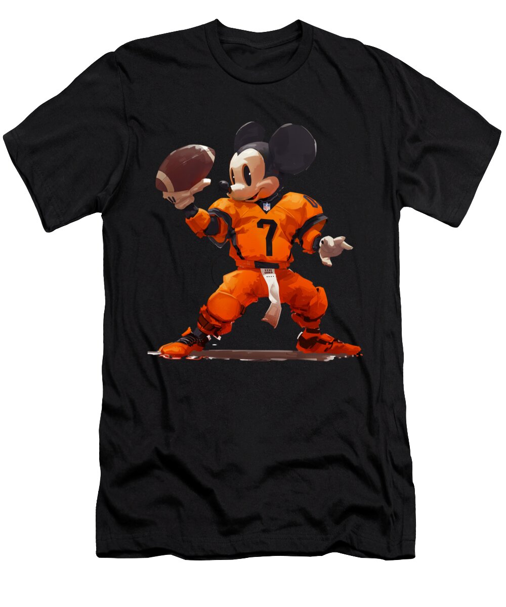 Mickey Mouse Vs Arizona Diamondbacks Clash Cecils Willis T-Shirt