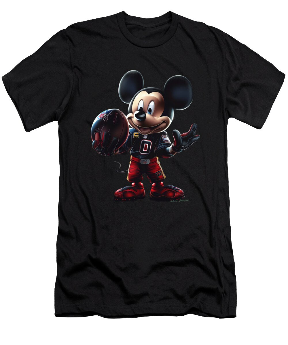 Mickey Mouse Vs Arizona Diamondbacks Crossover Cecils Willis T-Shirt