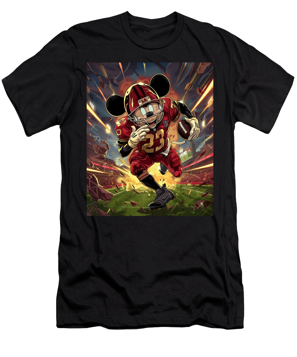 Mickey Mouse Vs Arizona Diamondbacks Draft Cecils Willis T-Shirt