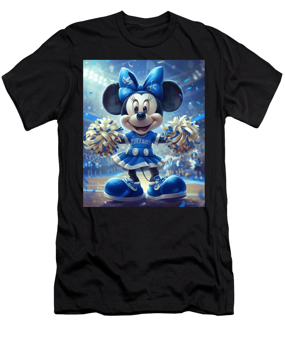 Mickey Mouse Vs Arizona Diamondbacks Duel Cecils Willis T-Shirt