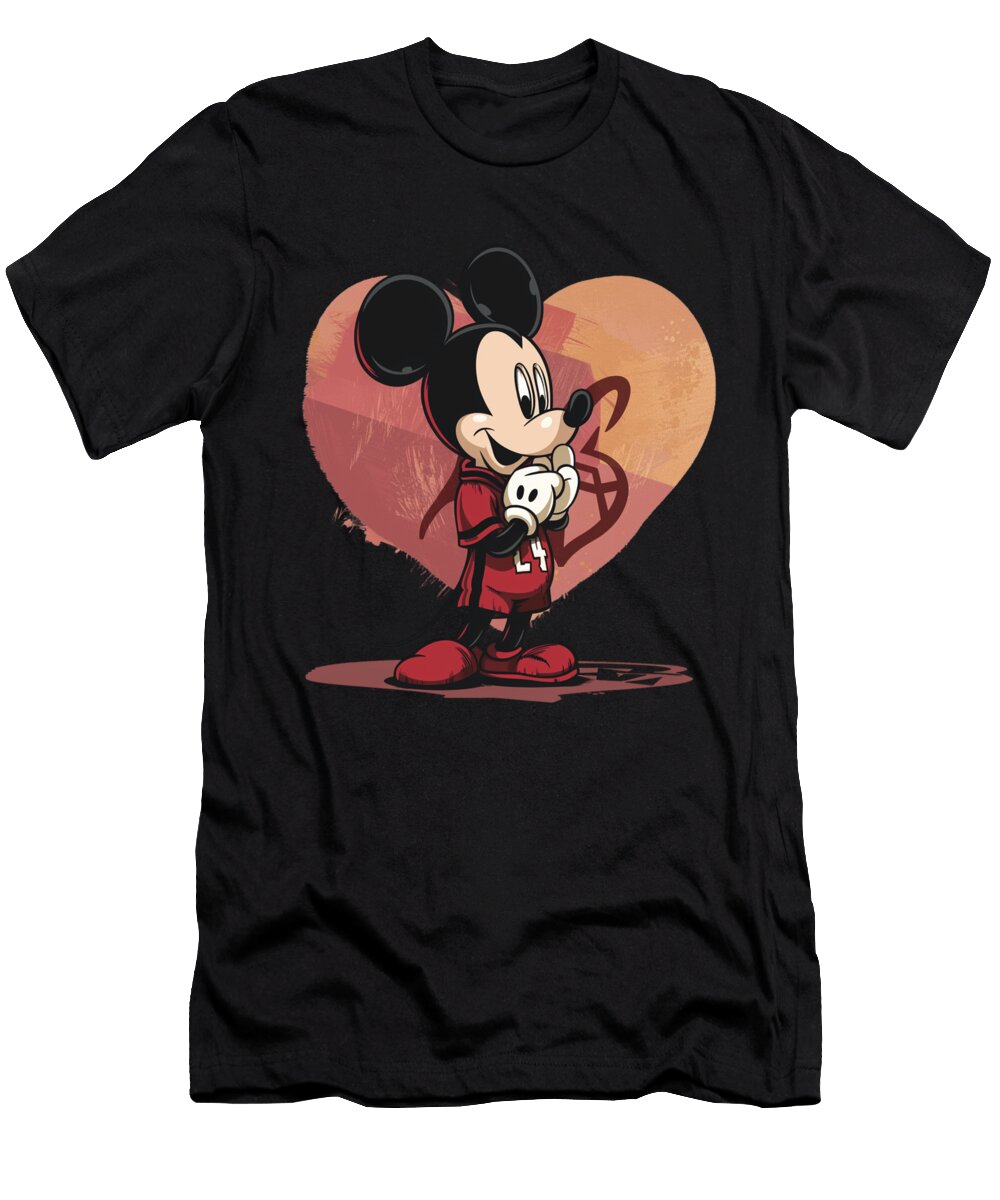 Mickey Mouse Vs Arizona Diamondbacks Faceoff Cecils Willis T-Shirt
