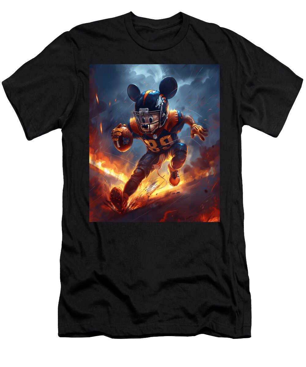 Mickey Mouse Vs Arizona Diamondbacks Fray Cecils Willis T-Shirt