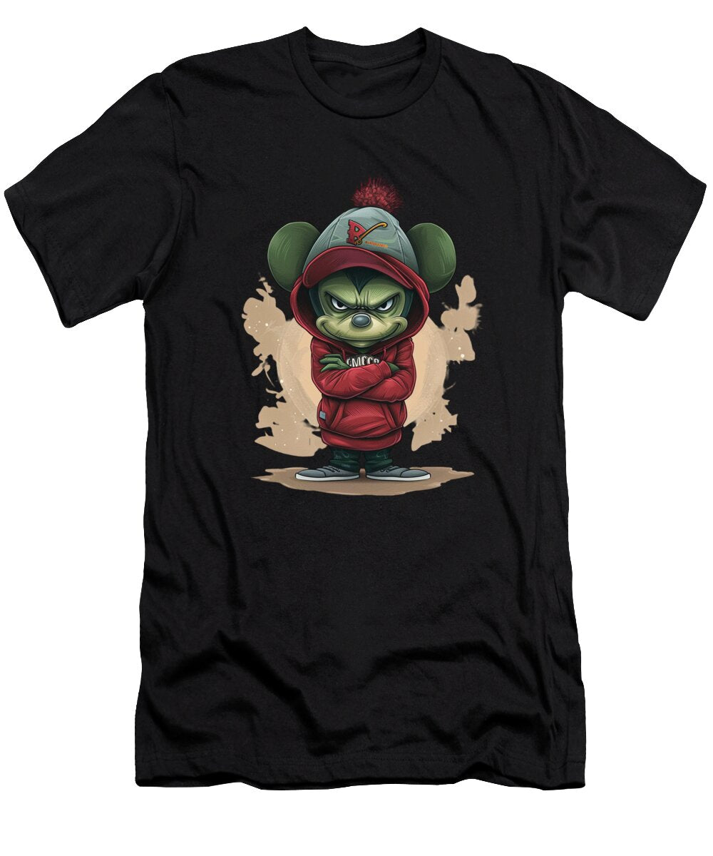 Mickey Mouse Vs Arizona Diamondbacks Heat Cecils Willis T-Shirt