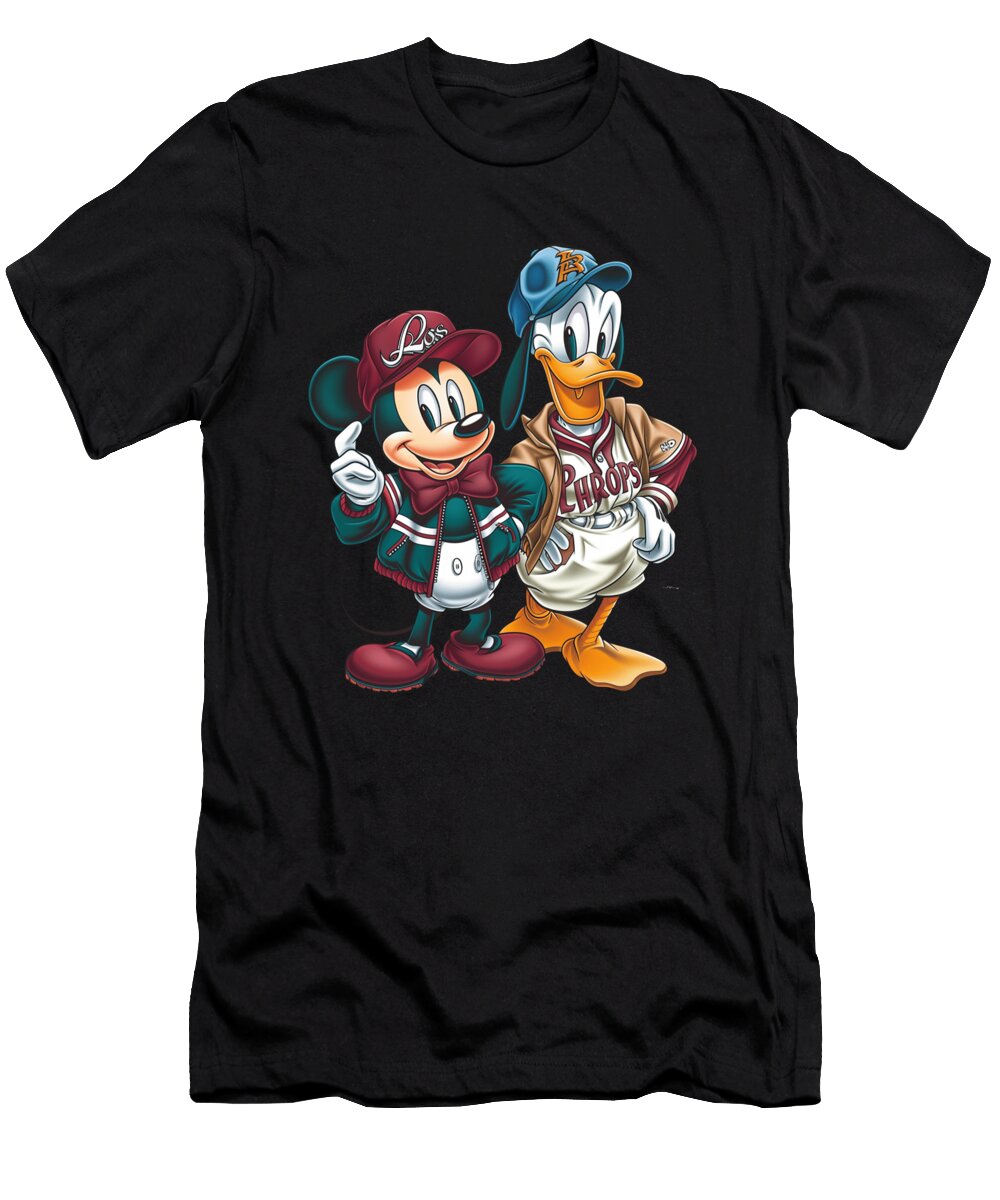 Mickey Mouse Vs Arizona Diamondbacks Homerun Cecils Willis T-Shirt
