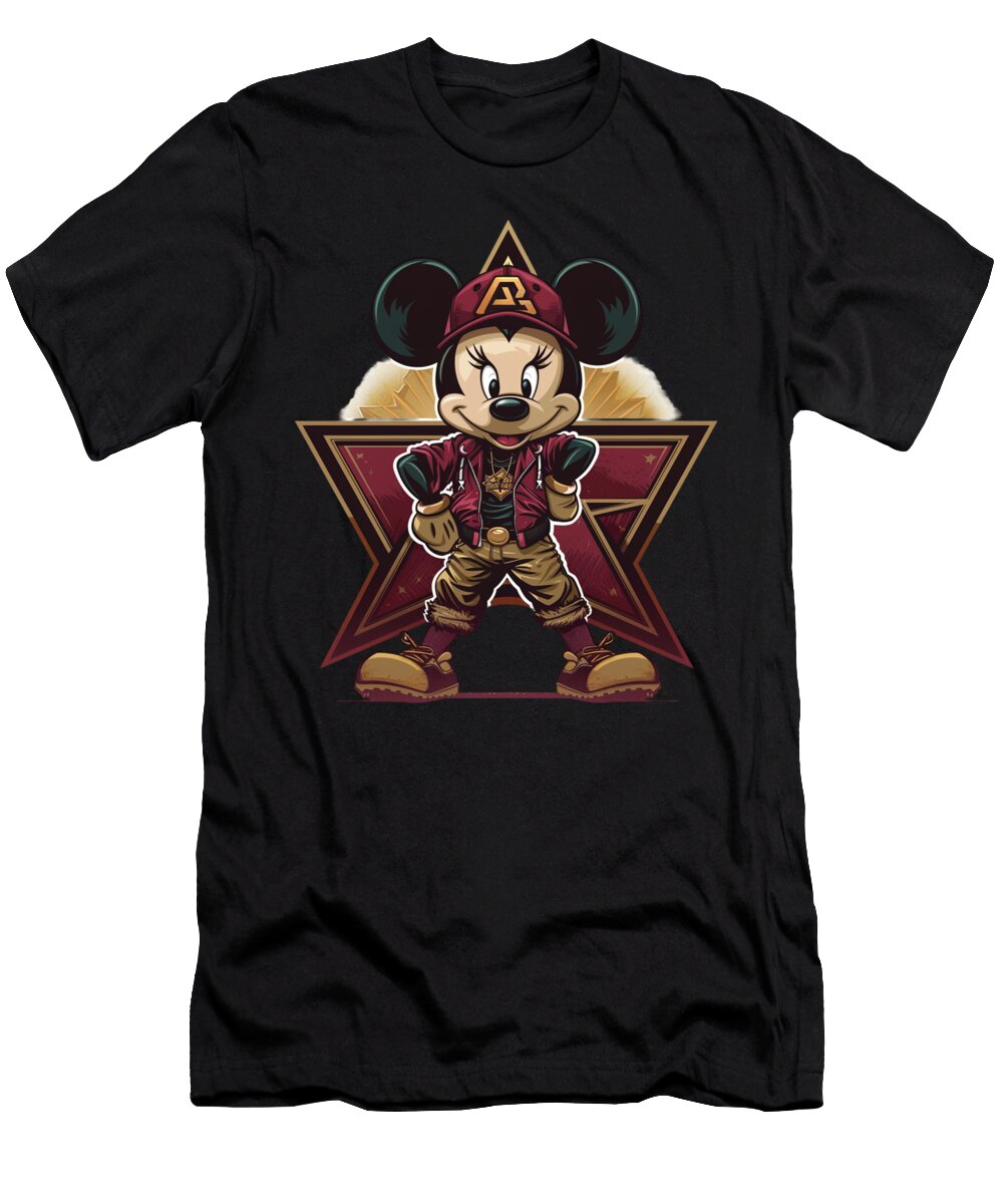 Mickey Mouse Vs Arizona Diamondbacks Link Cecils Willis T-Shirt