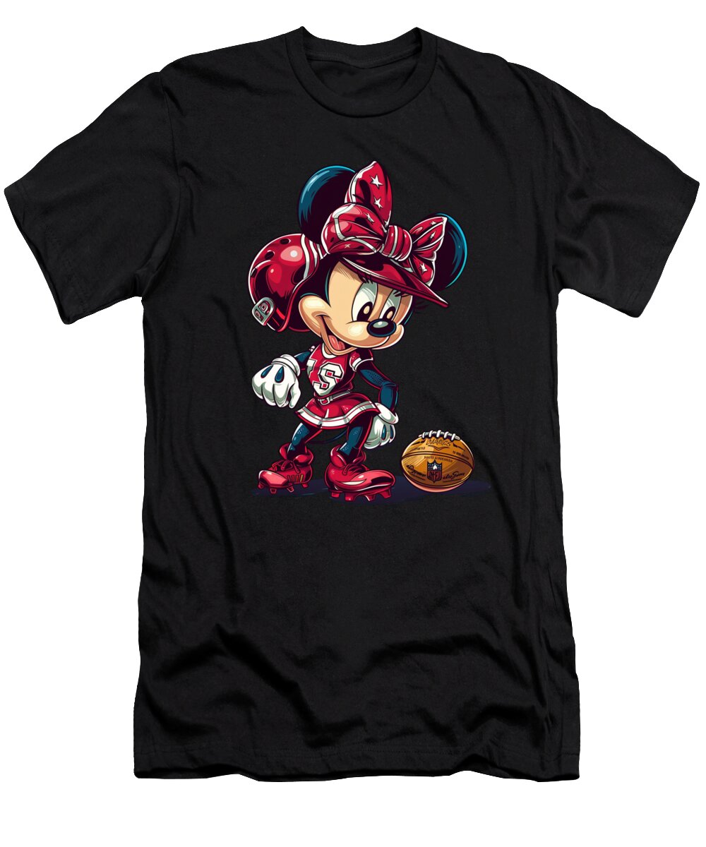 Mickey Mouse Vs Arizona Diamondbacks Mascot Cecils Willis T-Shirt