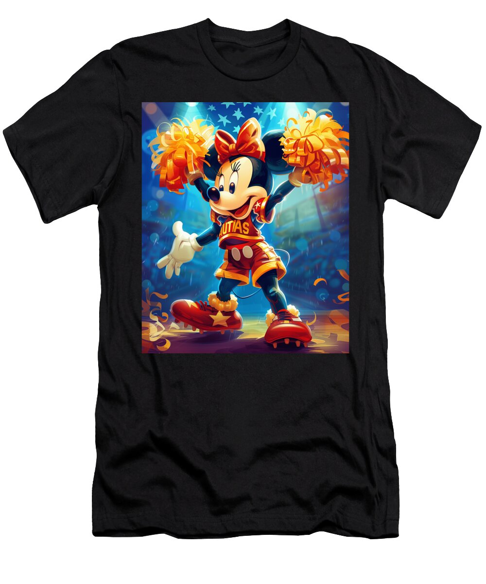 Mickey Mouse Vs Arizona Diamondbacks Meet Cecils Willis T-Shirt