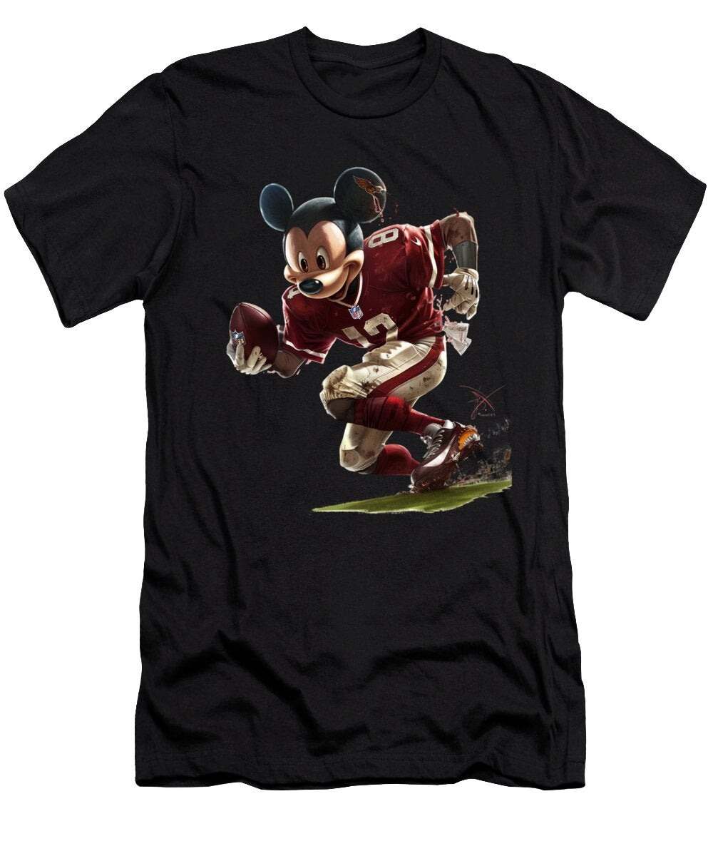Mickey Mouse Vs Arizona Diamondbacks Rally Cecils Willis T-Shirt