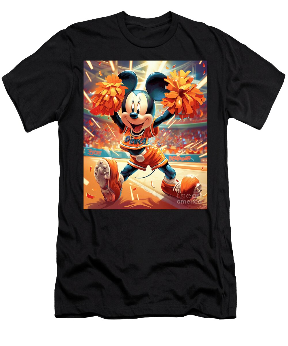 Mickey Mouse Vs Baltimore Orioles Toon Challenge Play Mizorey T-Shirt