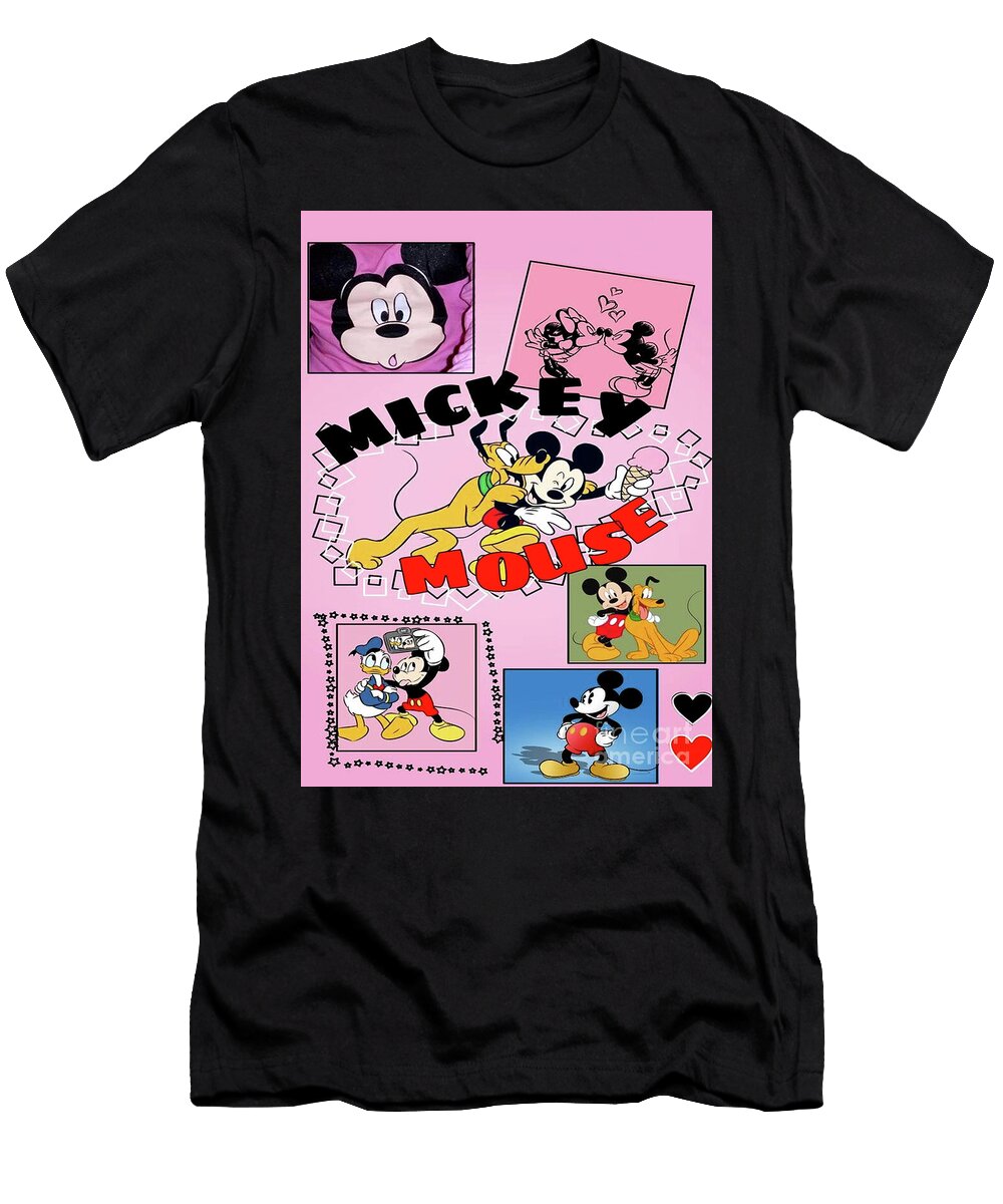 Mickey Sunglasses Mary M Robbins T-Shirt