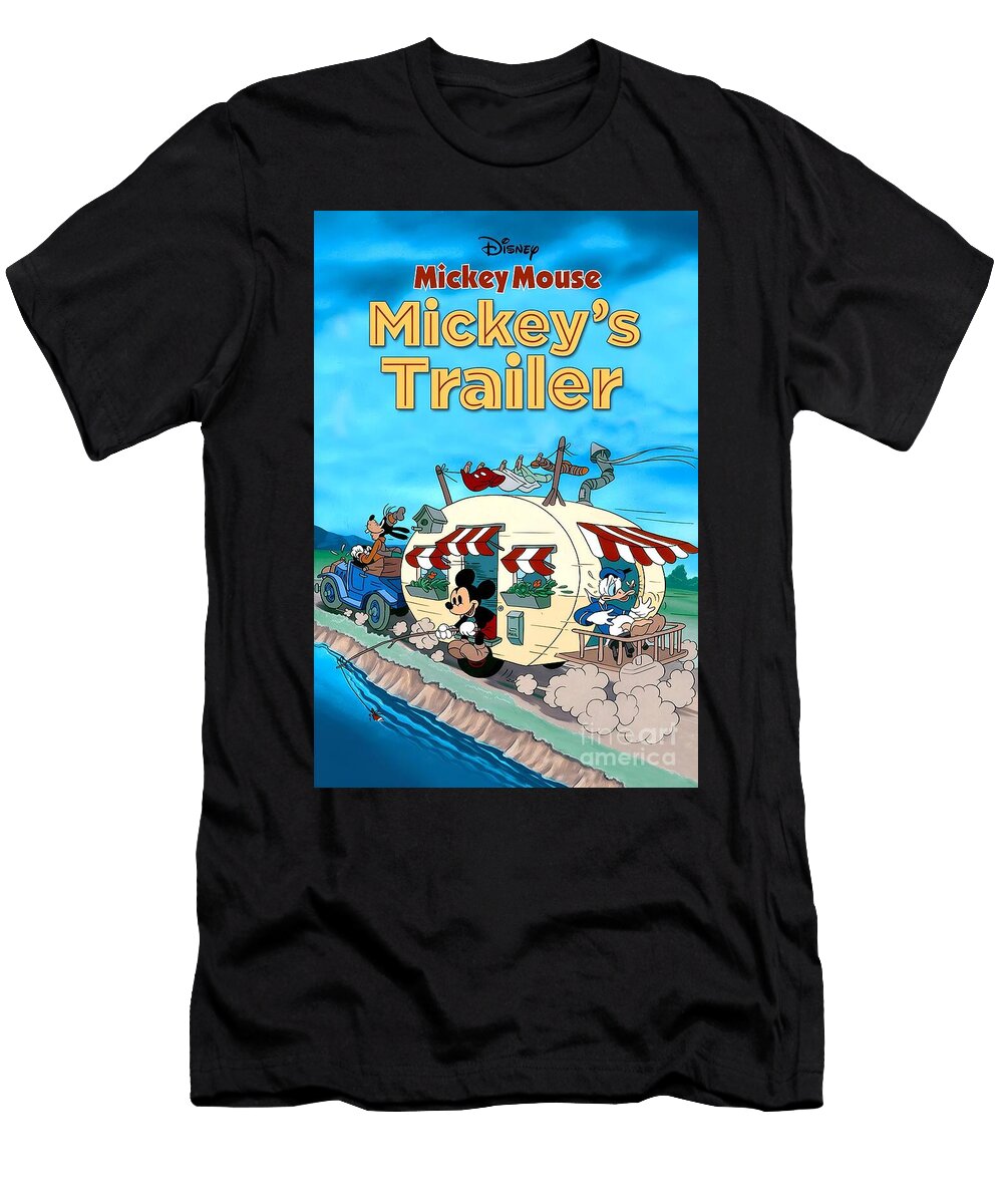 Mickeys Trailer 1938 Gabriel Atelier T-Shirt