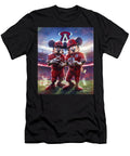 Micky Mouse Vs Los Angeles Angels Toon Talents Toil Mizorey T-Shirt